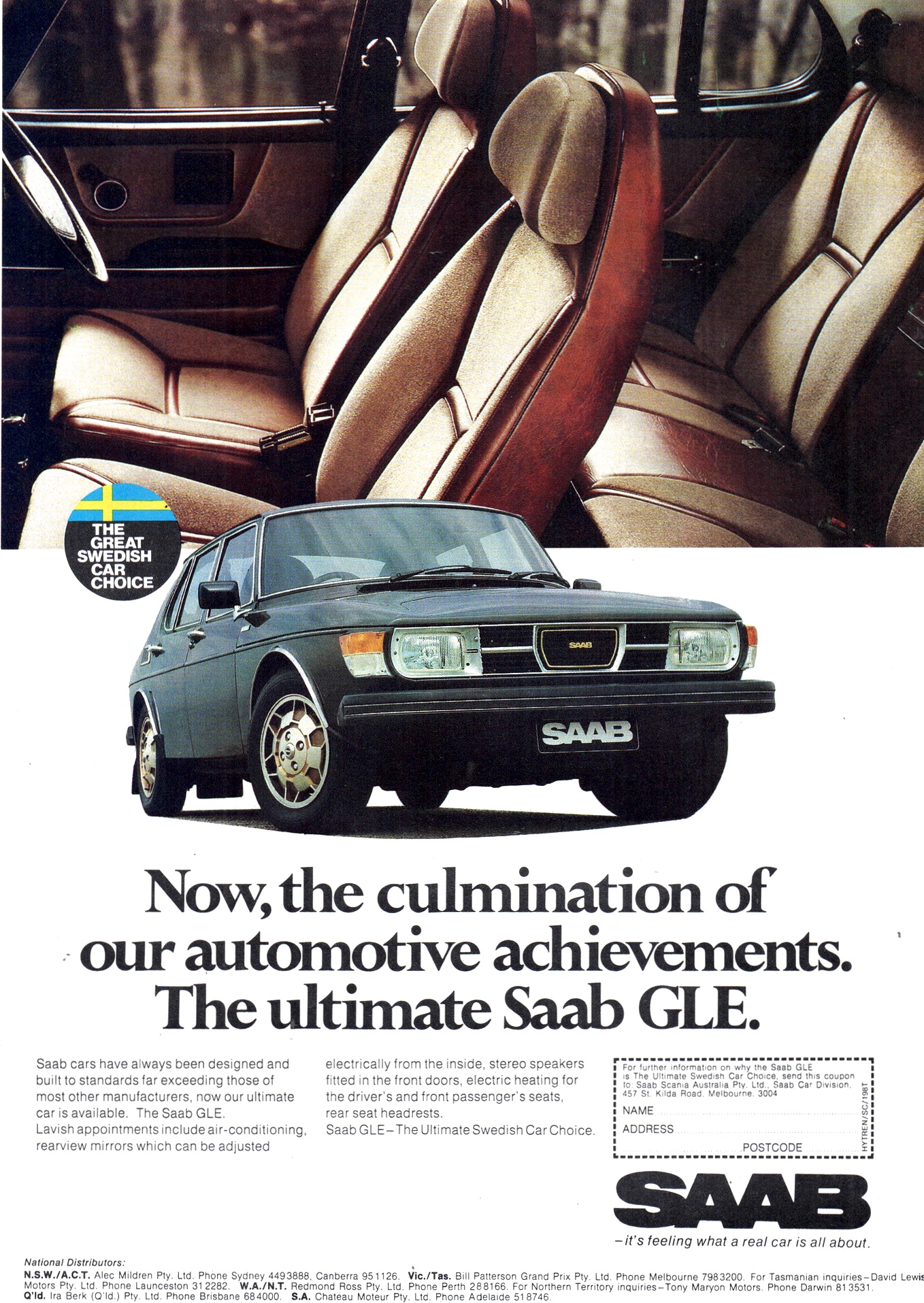 1977 SAAB GLE 4 Door